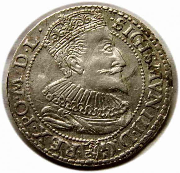 Szóstak 1596 Zygmunt III Waza Malbork (1)