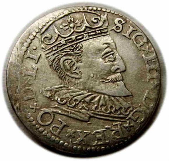 Trojak 1596 Zygmunt III Waza Ryga (1)