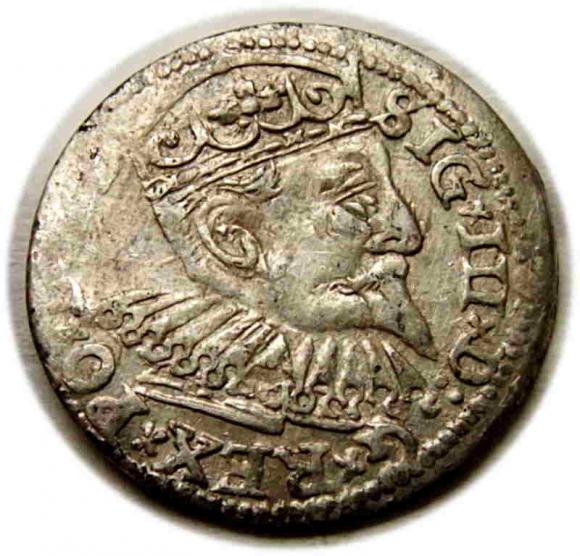 Trojak 1599 Zygmunt III Waza Ryga (1)