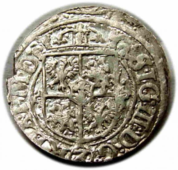 Półtorak 1620 Zygmunt III Waza Ryga (2)