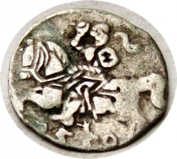 Denar 1558 Zygmunt II August Wilno (1)