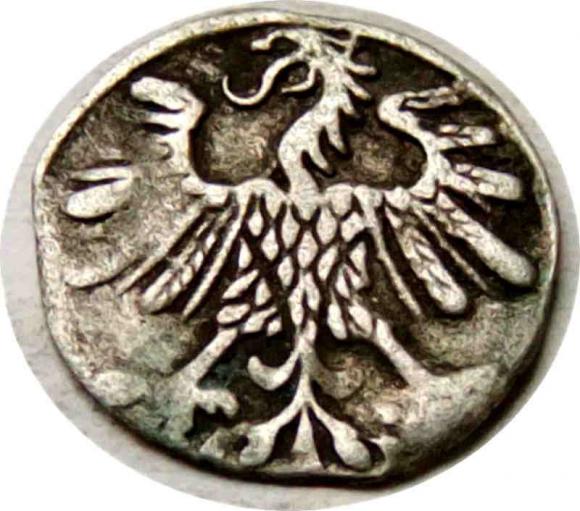 Denar 1558 Zygmunt II August Wilno (2)