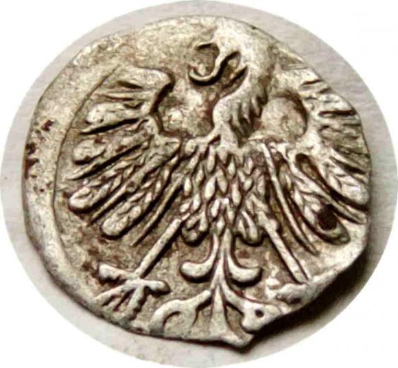 Denar 1558 Zygmunt II August Wilno (2)