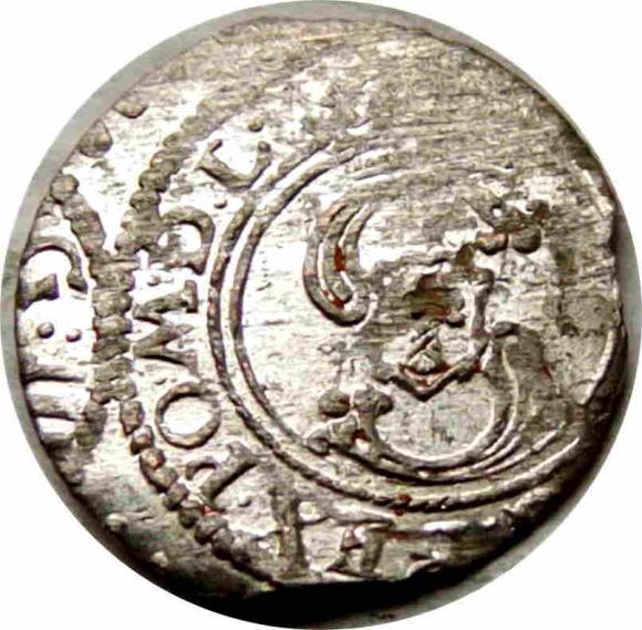 Szeląg Zygmunt III Waza Ryga (1)