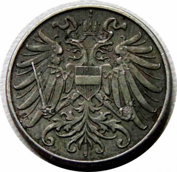 2 halerze 1918 Austro-Węgry