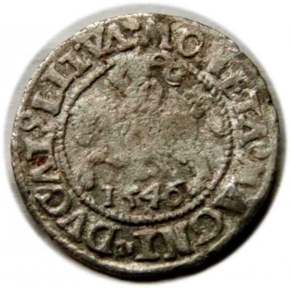 Półgrosz 1546 Zygmunt II August Wilno (1)