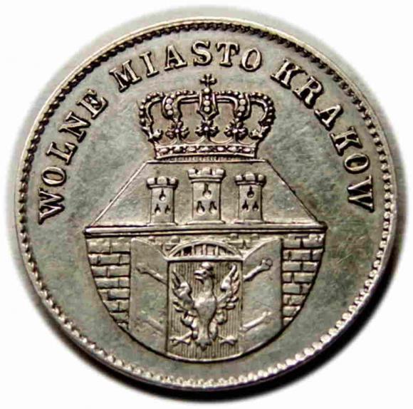 1 złoty 1835 Wolne Miasto Kraków (2)