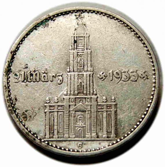 2 marki 1934 Niemcy Karlsruhe (1)