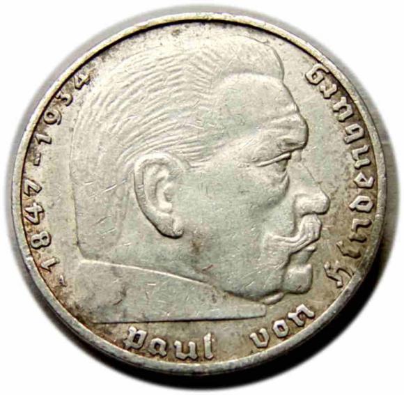 2 marki 1938 Niemcy Berlin (1)