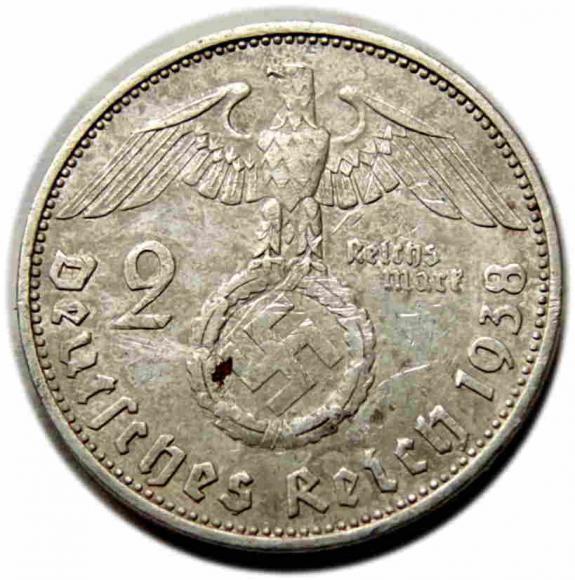2 marki 1938 Niemcy Berlin (2)