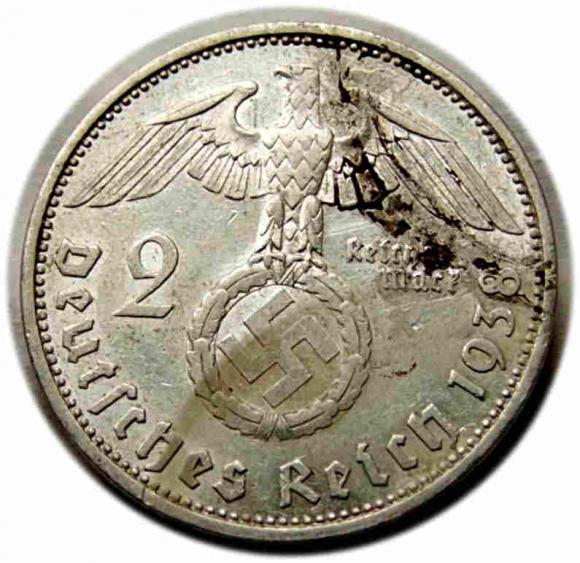 2 marki 1938 Niemcy Berlin (2)