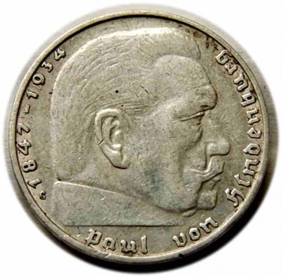 2 marki 1938 Niemcy Karlsruhe  (1)