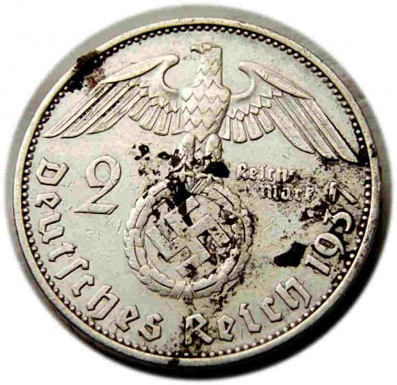 2 marki 1937 Niemcy Berlin (2)