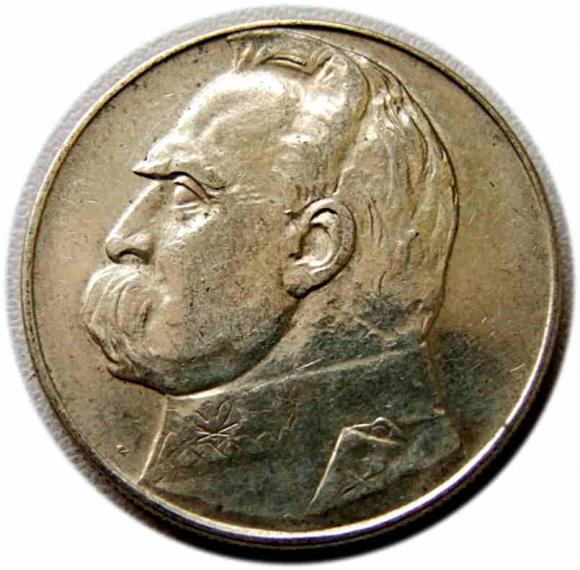 10 złotych 1936 Józef Piłsudski Warszawa