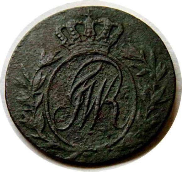 Półgrosz 1796 Fryderyk Wilhelm II Prusy Południowe (2)