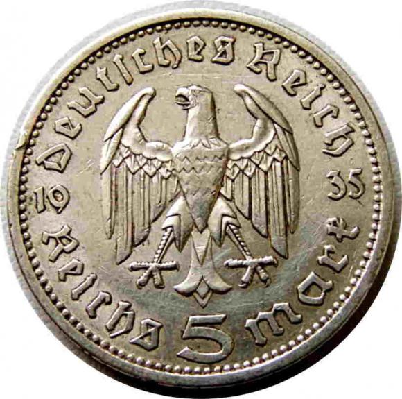 5 marek 1935 Niemcy Berlin  (2)