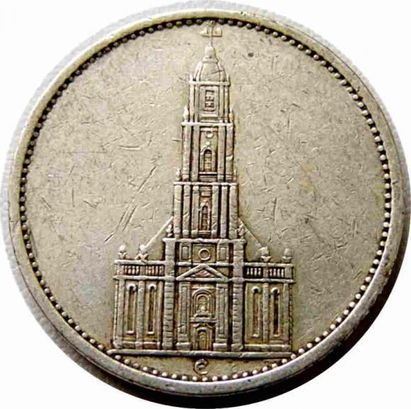 5 marek 1934 E Niemcy Muldenhutten Kościół w Poczdamie (1)