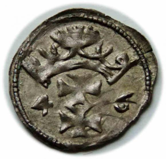 Denar 1546 Zygmunt I Stary Gdańsk (1)