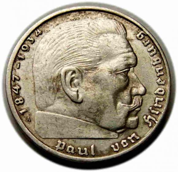 2 marki 1937 A Niemcy Berlin (1)