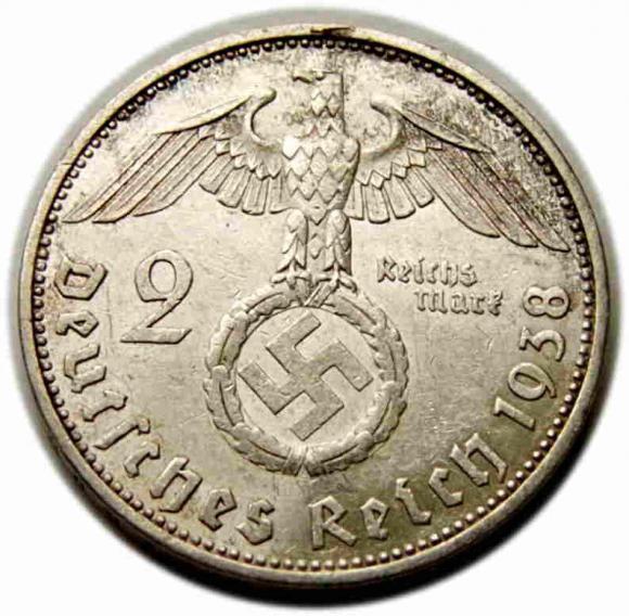2 marki 1938 A Niemcy Berlin (2)