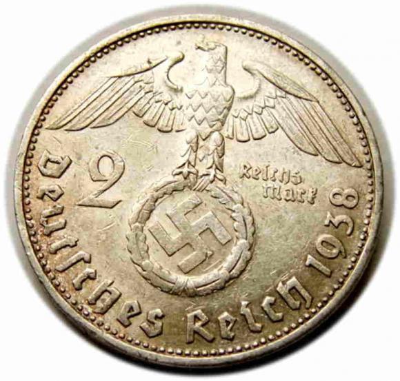 2 marki 1938 Niemcy Wiedeń (2)