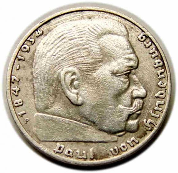 2 marki 1938 Niemcy Stuttgart (1)