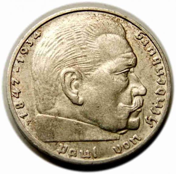 2 marki 1939 Niemcy Stuttgart (1)