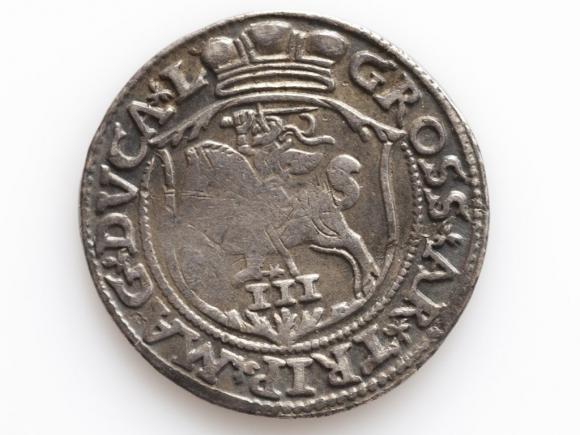 Trojak 1563 Zygmunt August Wilno (2)