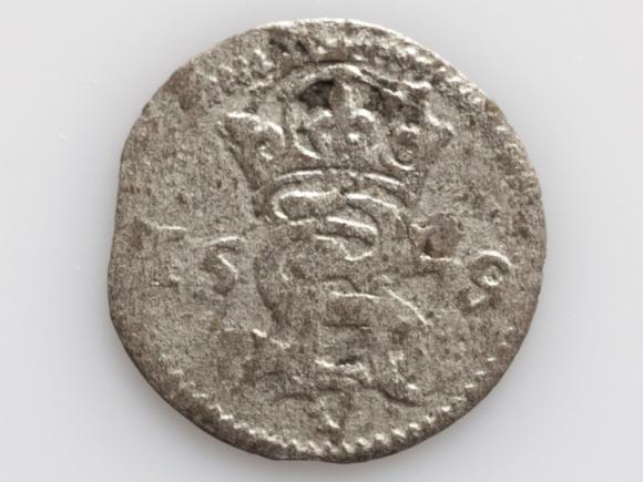 Dwudenar litewski 1579 Stefan Batory Mitawa (1)