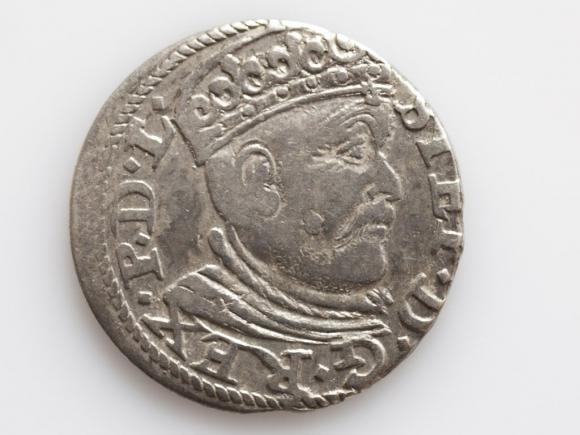 Trojak 1585 Stefan Batory Ryga (1)