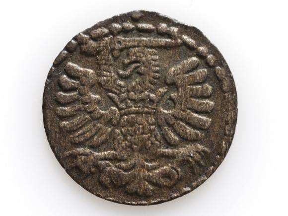 Denar 1597 Zygmunt III Waza Gdańsk (2)