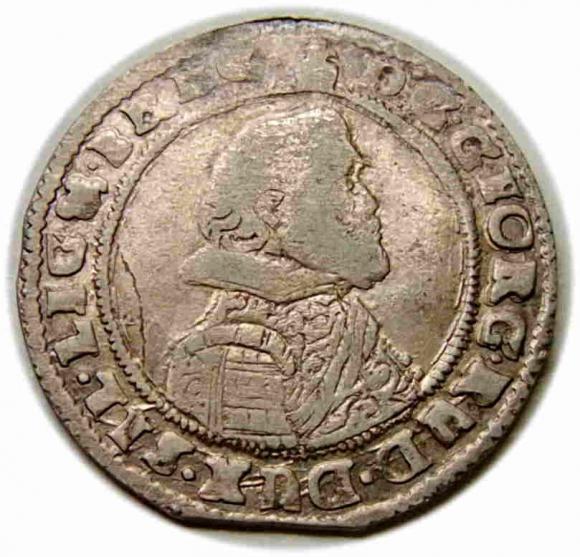 Ćwierćtalar 1621 Jerzy Rudolf Legnicki Księstwo Brzesko - Legnicko - Wołowskie Legnica (1)