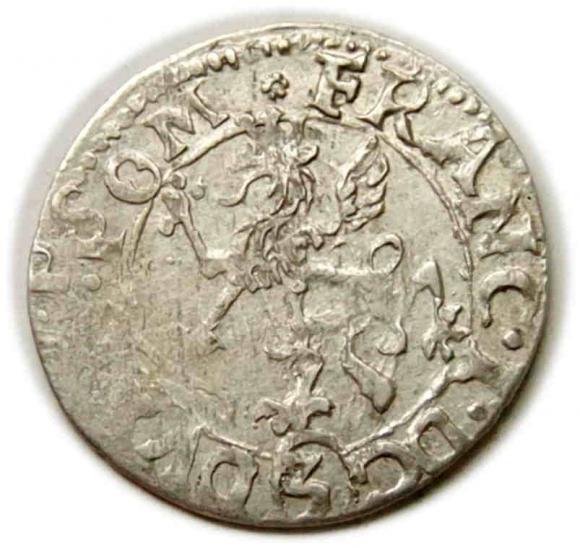 Grosz 1617 Franciszek I Szczeciński Biskupstwo Kamieńskie Koszalin (2)