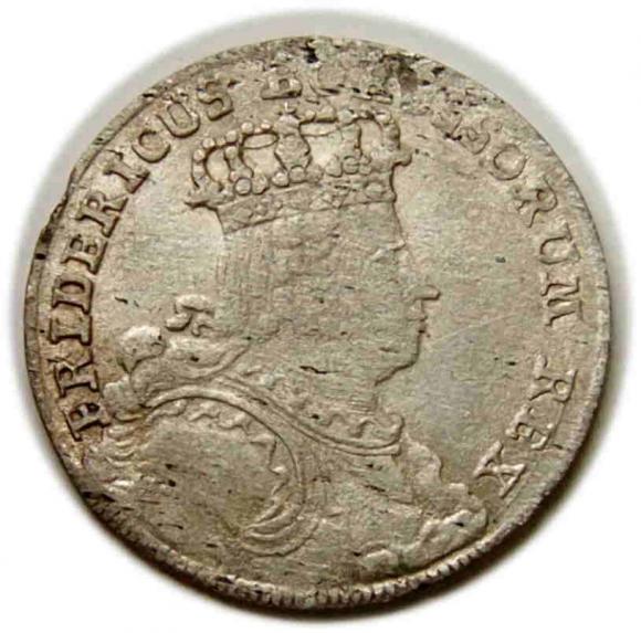Szóstak 1755 Fryderyk II Wielki Prusy Wrocław (1)