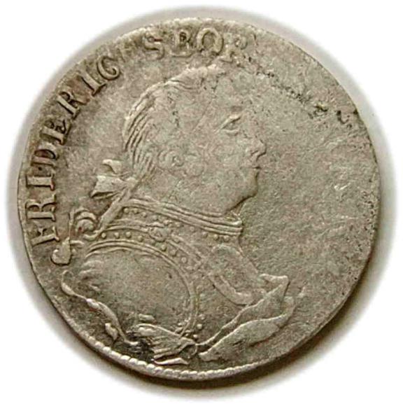 Szóstak 1756 Fryderyk II Wielki Prusy Królewiec (1)