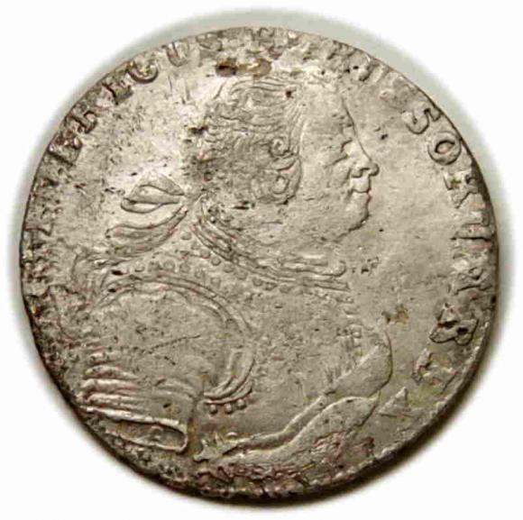 Szóstak 1756 Fryderyk II Wielki Prusy Królewiec (1)