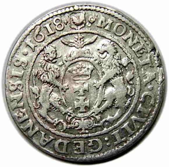 Ort 1618 Zygmunt III Waza Gdańsk (2)