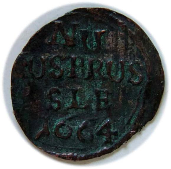 Szeląg 1664 Fryderyk Wilhelm I Prusy Królewiec (1)