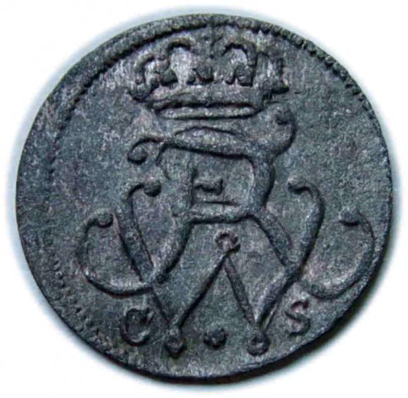 Szeląg 1734 Fryderyk Wilhelm I Prusy Królewiec (2)