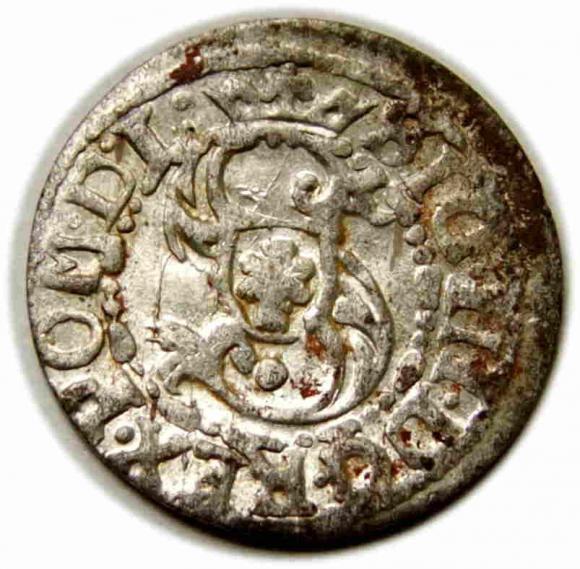 Szeląg Zygmunt III Waza Ryga (1)