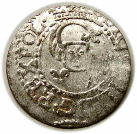 Szeląg Zygmunt III Waza Ryga (1)