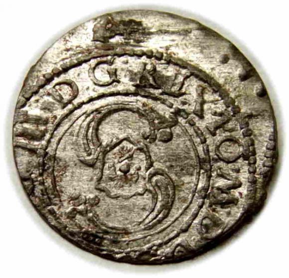 Szeląg Zygmunt III Waza Wilno (1)