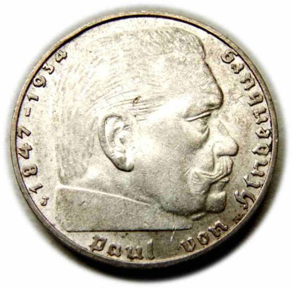 2 marki 1937 Niemcy Hamburg (1)