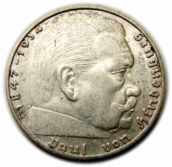 2 marki 1937 J Niemcy Hamburg  (1)