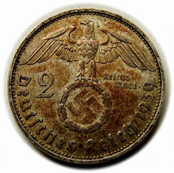 2 marki 1939 Niemcy Wiedeń (2)