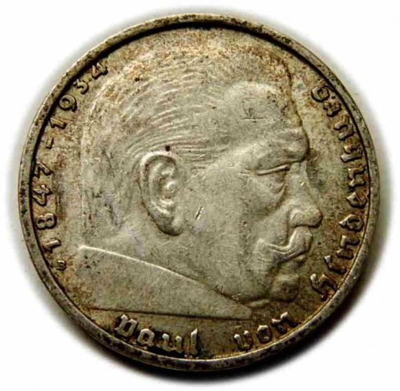 2 marki 1939 B Wiedeń Niemcy (1)