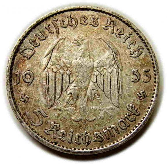 5 marek 1935 Niemcy Muldenhutten  (2)