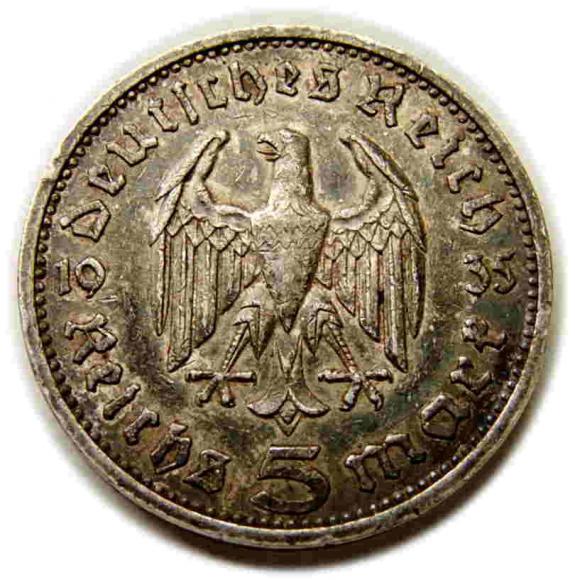5 marek 1935 Niemcy Muldenhutten (2)