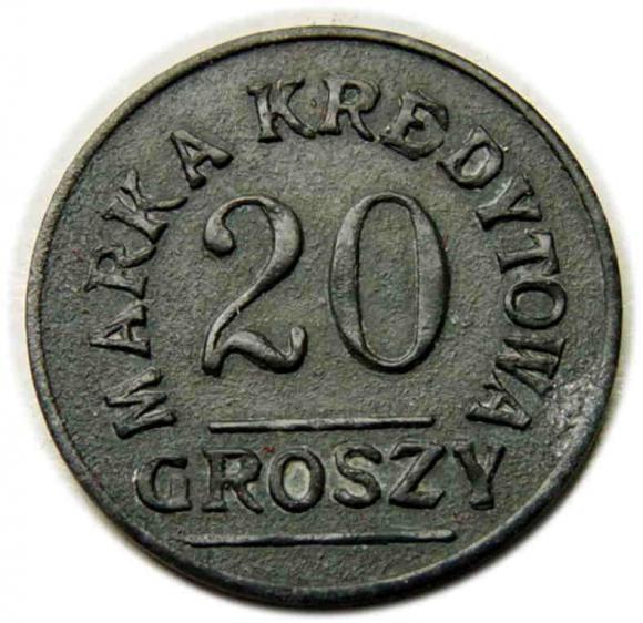 20 groszy Spółdzielnia Wojskowa Garnizonu Staszów (1)