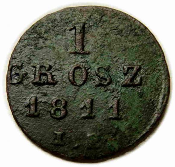1 grosz 1811 Księstwo Warszawskie Warszawa (1)